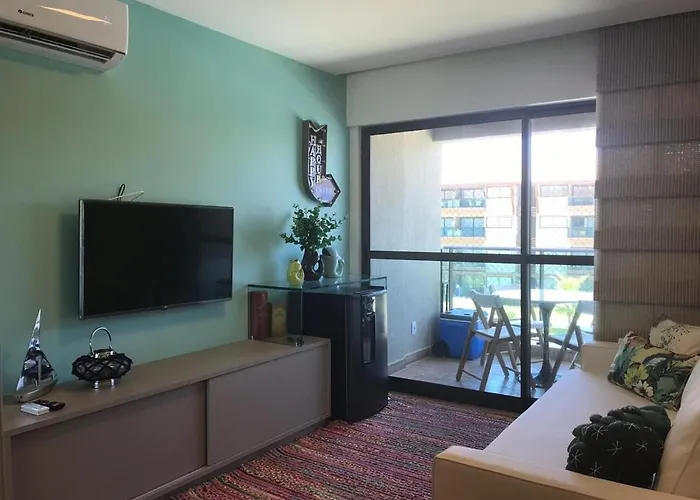 La Fleur Polinesia - Flat Luxo Para 8 Pessoas - Muro Alto